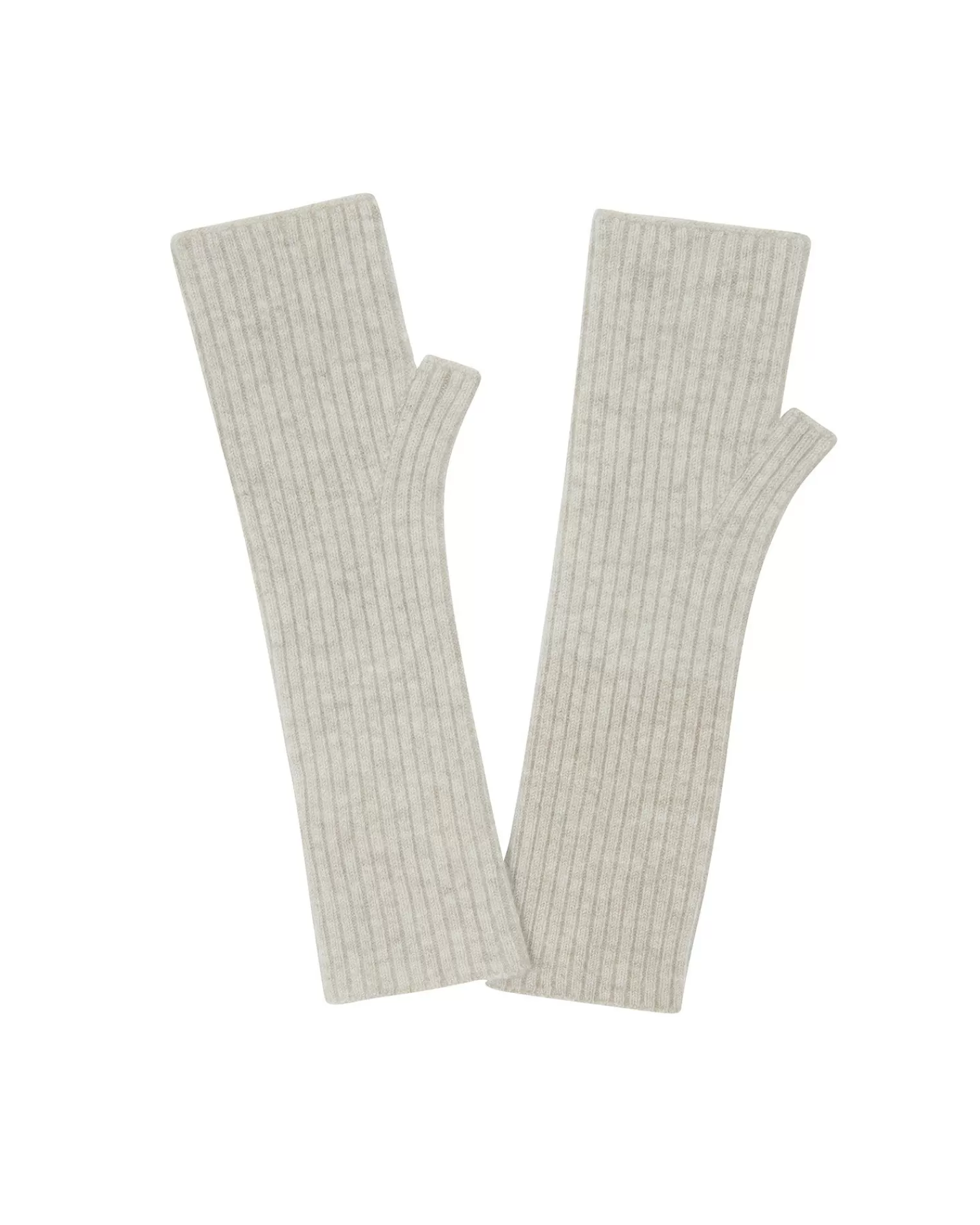 Kujten Gloves & Mittens>Cashmere Mittens, 2-Threads Avoine