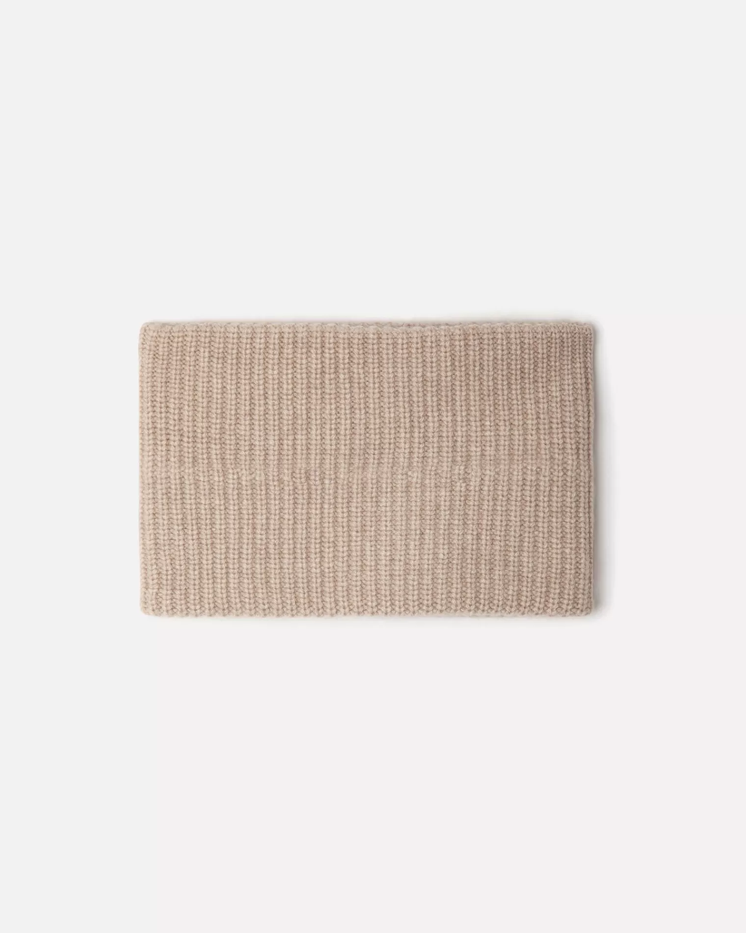 Kujten Scarves & Snoods>Unisex Plain Colored Cashmere Collar Beige Chine